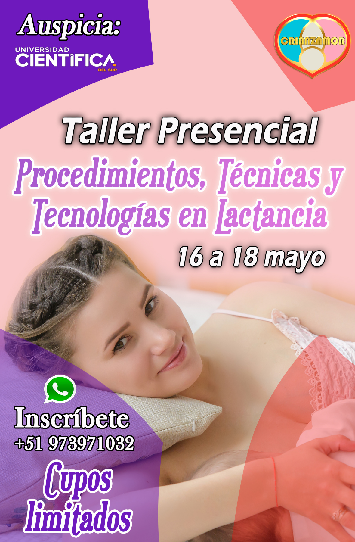 Taller Procedimientos, Técnicas y Tecnologías en Lactancia